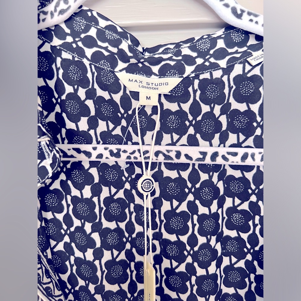 Max Studio London button down dress size M - Picture 10 of 13